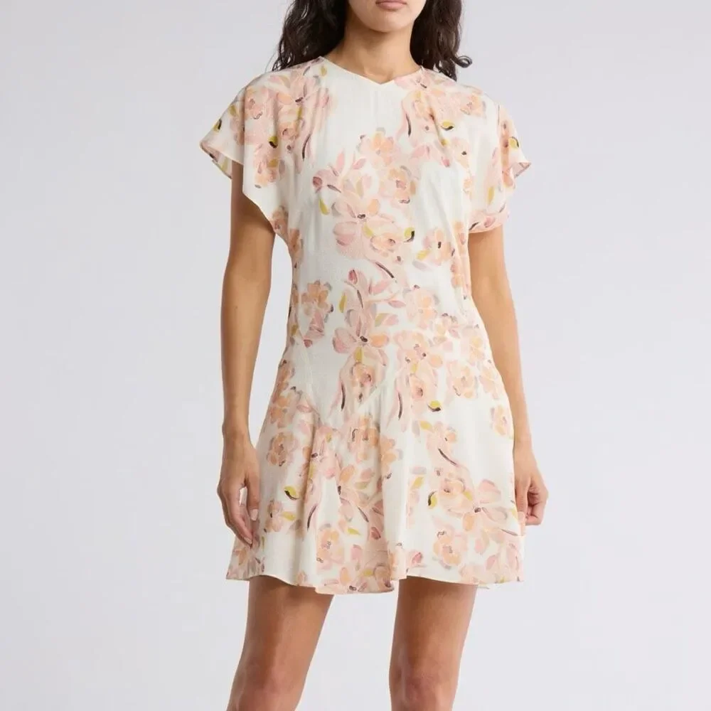NWT Joie. Hunter Floral shift dress Size 4